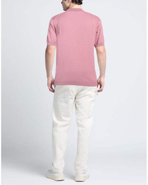 Pullover John Smedley pour homme en coloris Pink