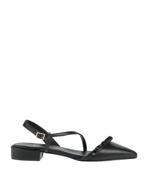 Divine Follie Black Ballet Flats