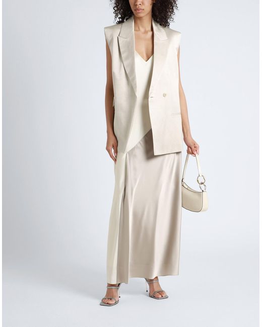 Robe longue Calvin Klein en coloris White