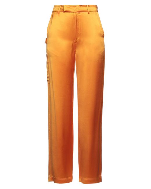 Isabelle Blanche Orange Pants