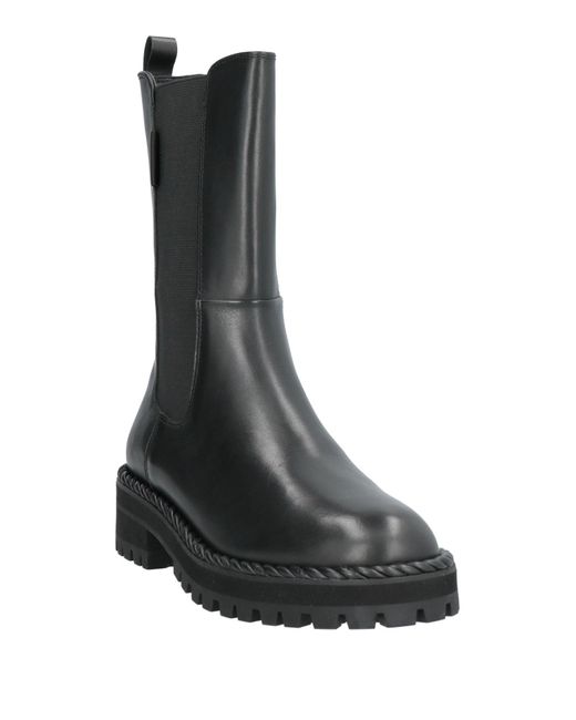 Liu Jo Black Ankle Boots Calfskin