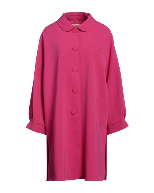 Maison Common Pink Overcoat & Trench Coat