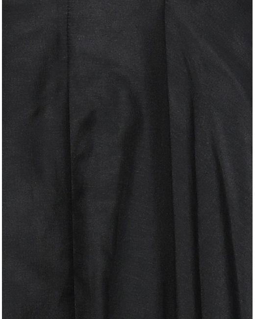 Rochas Black Midi Skirt