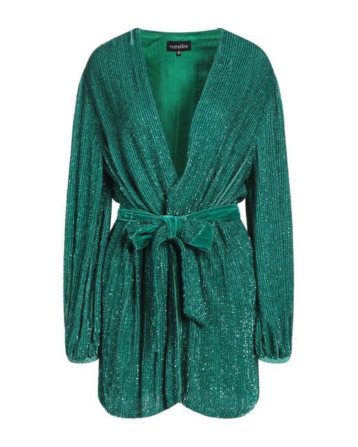 retroféte Green Mini-Kleid