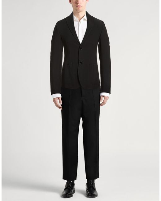 Daniele Alessandrini Black Blazer for men