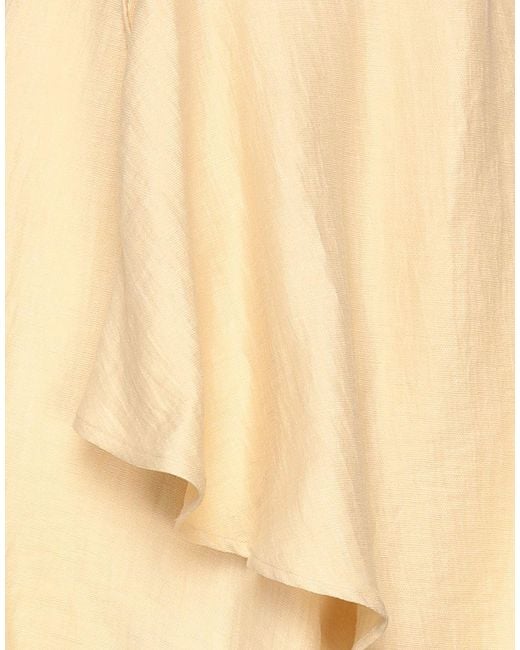 Alysi Natural Mini Skirt