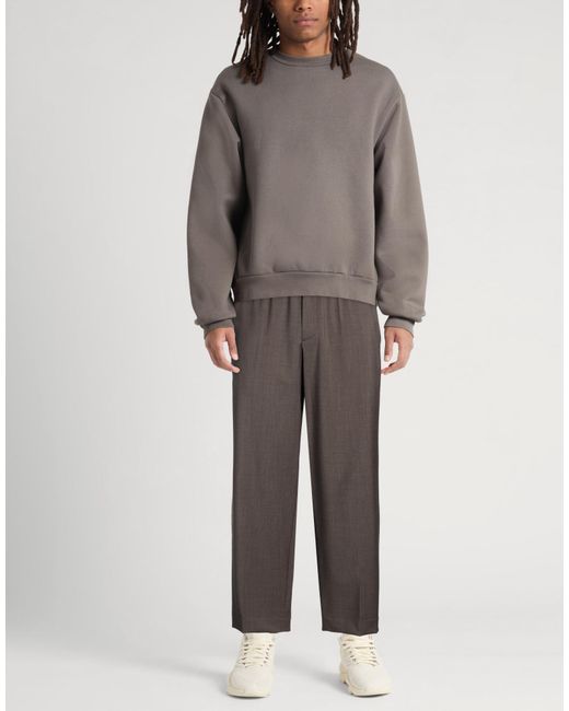 Helmut Lang Gray Pants Virgin Wool for men