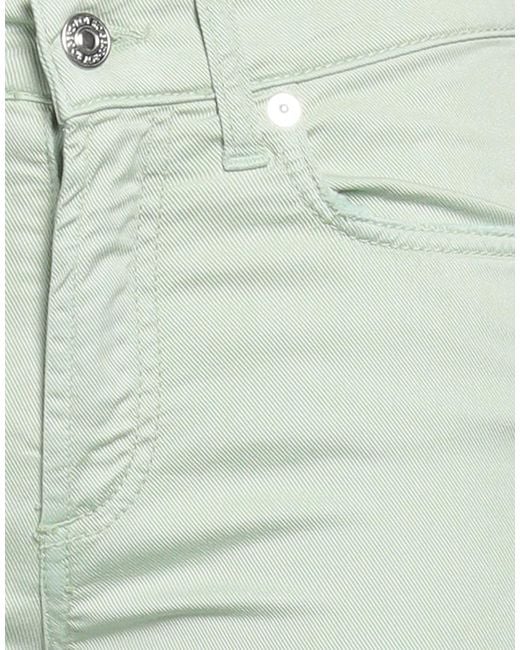 Roy Rogers Green Pants Cotton, Lyocell, Elastane