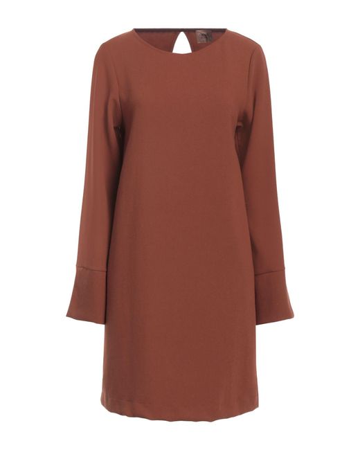 Robe courte MÊME ROAD en coloris Brown