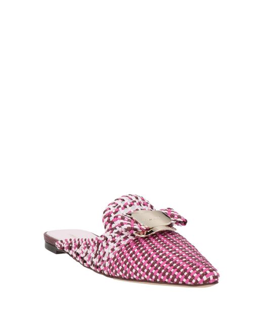 Ferragamo Pink Mules & Clogs
