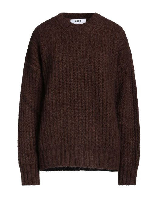 MSGM Brown Pullover