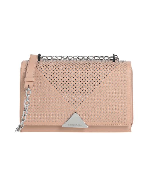 Emporio Armani Leather Crossbody Bag in Blush (Pink) Lyst