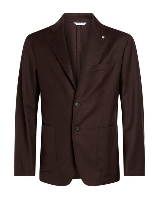 Manuel Ritz Brown Blazer for men