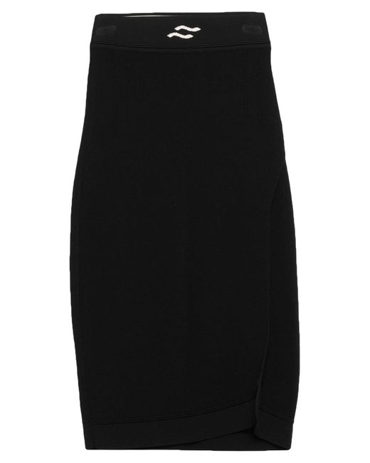 Ssheena Black Midi Skirt