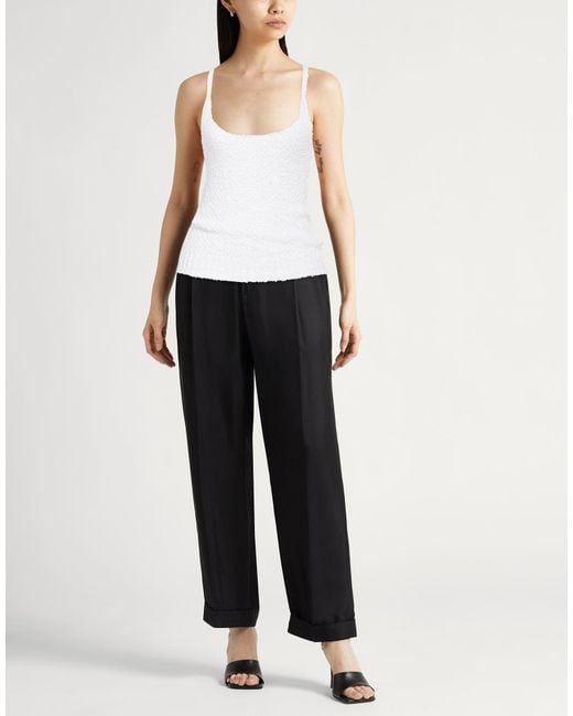 Eleventy White Top Cotton