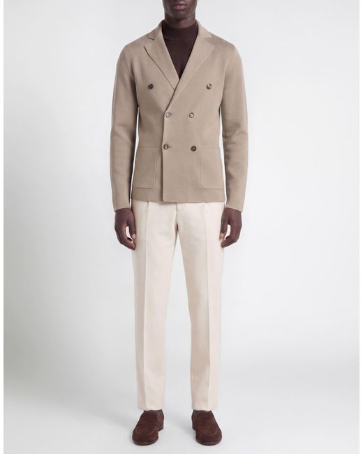 FILIPPO DE LAURENTIIS Gray Cardigan for men