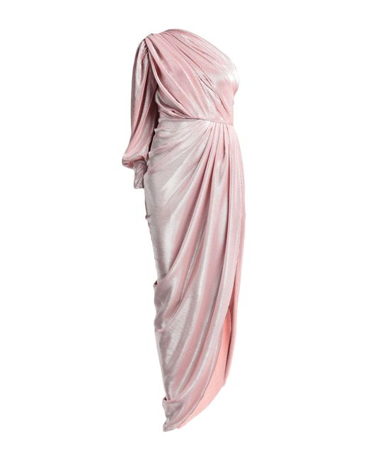 Rhea Costa Pink Maxi-Kleid