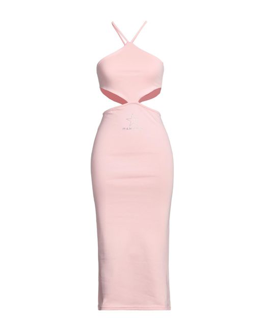 Mangano Pink Midi Dress