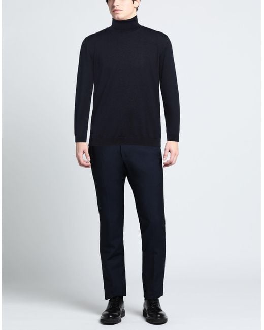Roberto Collina Blue Turtleneck for men