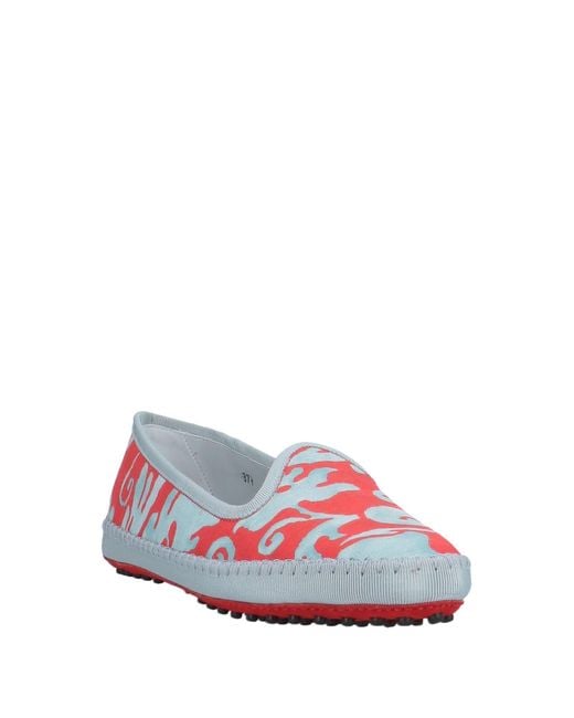 Tod's Red Loafer