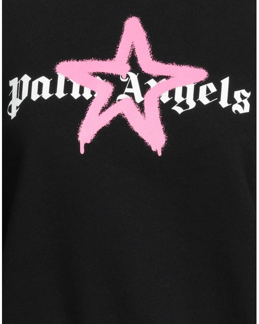 Palm Angels Black Sweatshirt