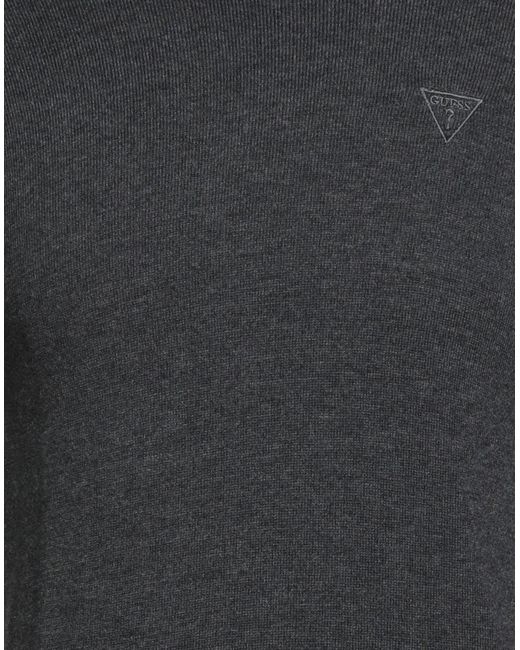 Guess Black Sweater Polyamide, Polyester, Acrylic, Wool for men