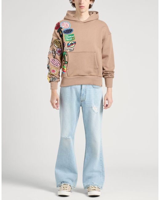 Barrow Brown Sweatshirt Cotton for men