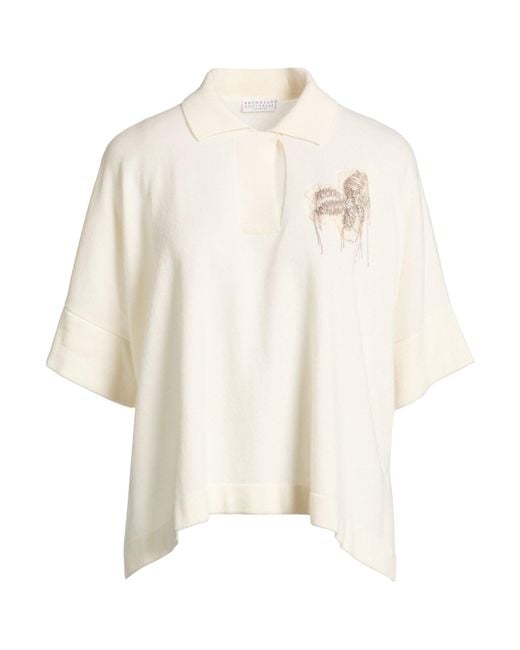 Pullover Brunello Cucinelli de color White