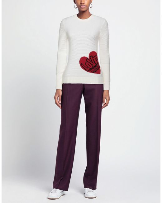 Love Moschino White Jumper