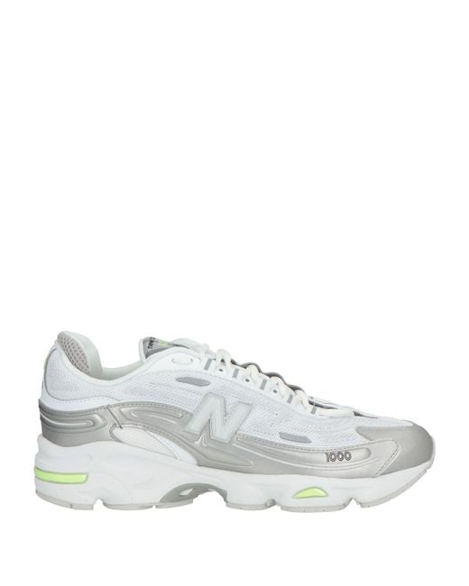 New Balance White Trainers for men