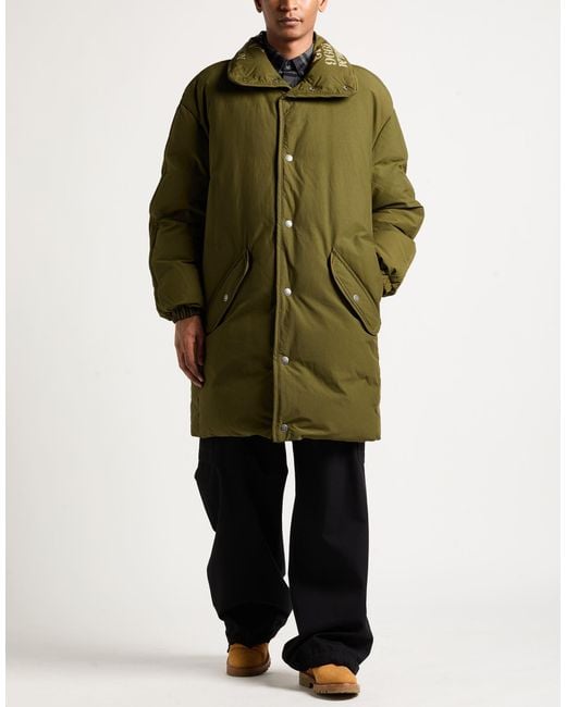 Acne Green Puffer for men