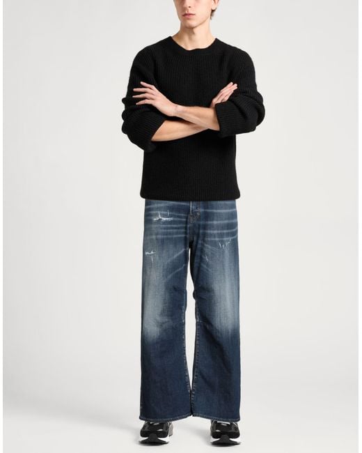 DSquared² Blue Icon Jeans Cotton, Elastane, Calfskin for men