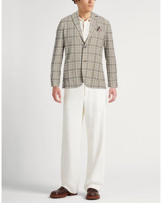 Bob Gray Blazer Polyester, Cotton for men