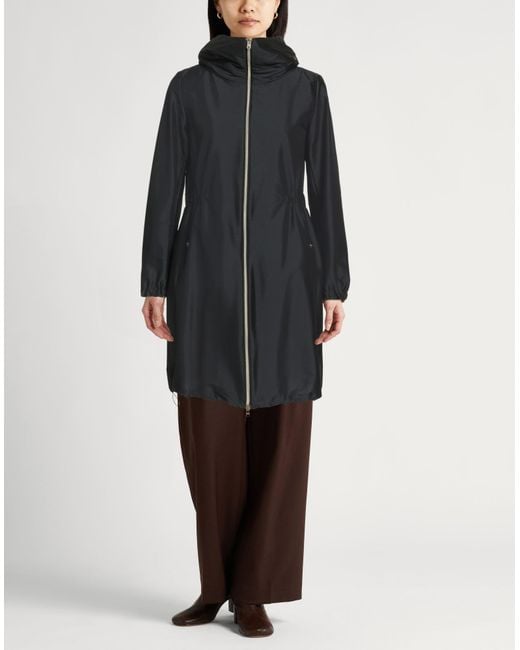 Manteau long et trench Herno en coloris Black