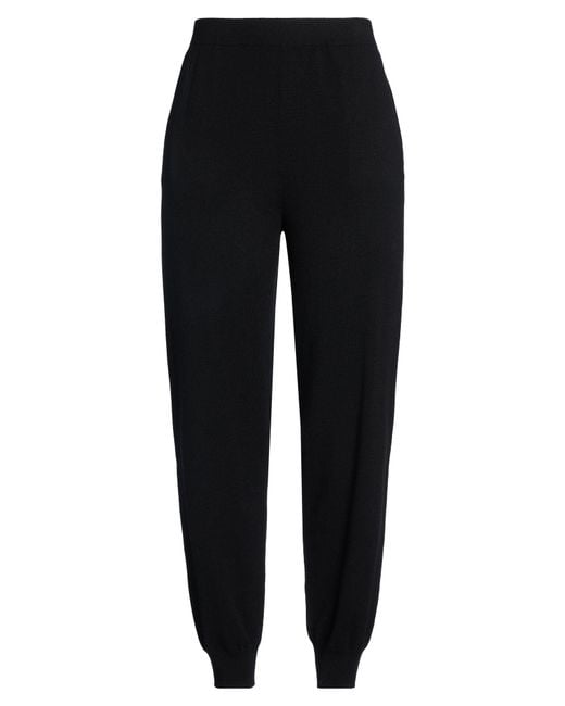 Jil Sander Black Pants Cashmere
