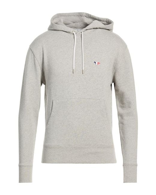 Maison Kitsuné Gray Light Sweatshirt Cotton for men