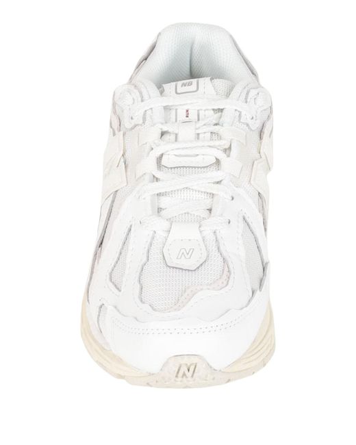 New Balance White Trainers