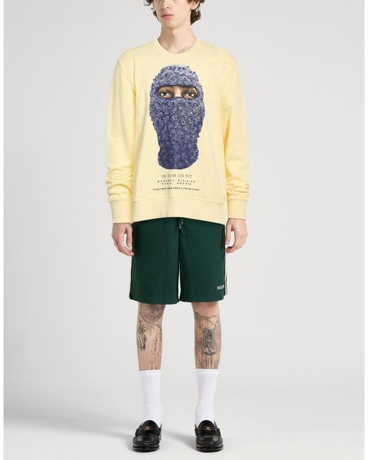 Ih Nom Uh Nit Yellow Sweatshirt Cotton for men