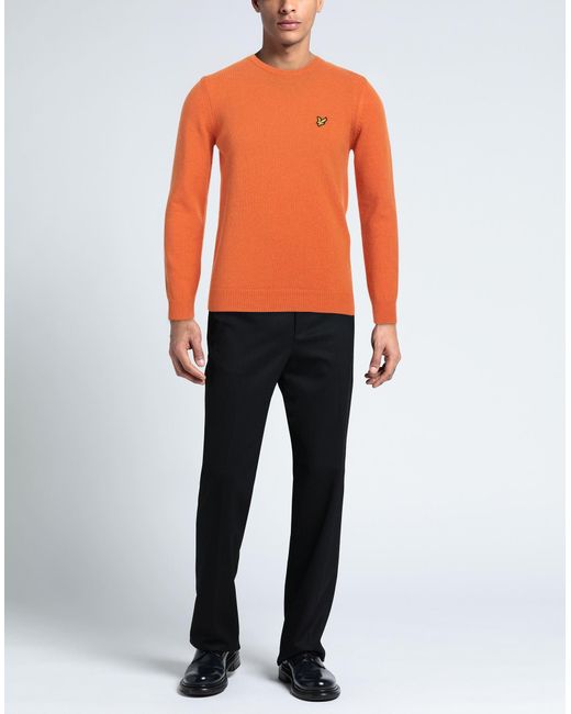 Lyle & Scott Orange Jumper for men
