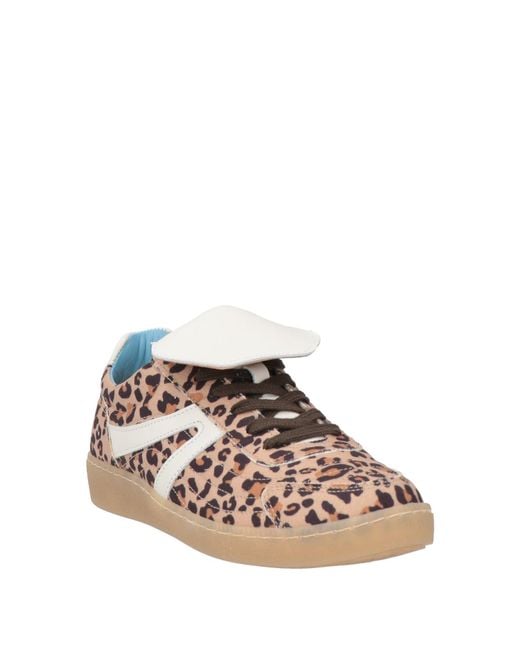 Ovyè Brown Sneakers Textile Fibers