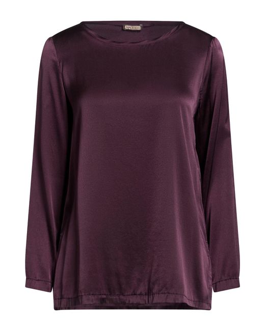 Maliparmi Purple Top Silk, Elastane