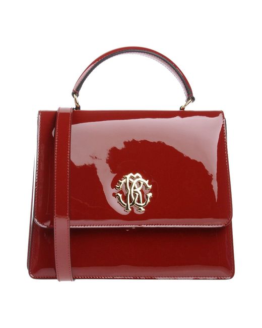 Roberto Cavalli Red Handbags