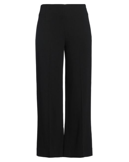 Totême Black Pants Viscose, Wool