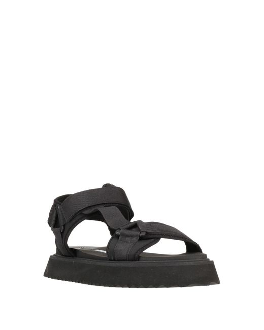 Bruno Bordese Black Sandals for men