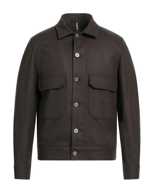 Chaqueta y Cazadora Santaniello de hombre de color Black