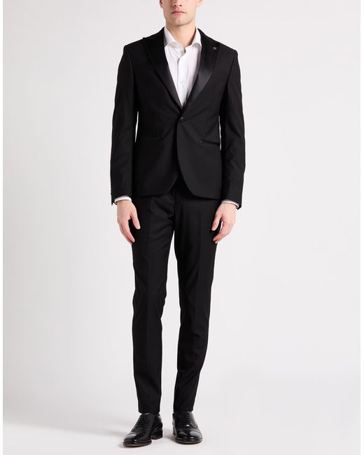 Traje Manuel Ritz de hombre de color Black