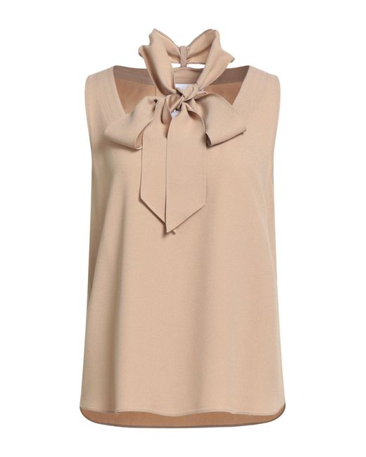 Moschino Natural Couture Sand Top Acetate, Viscose