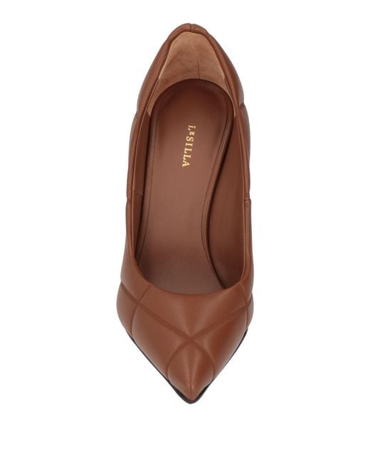Le Silla Brown Pumps