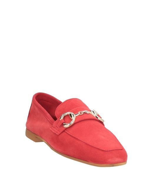 Mocassins #RIKYN en coloris Red