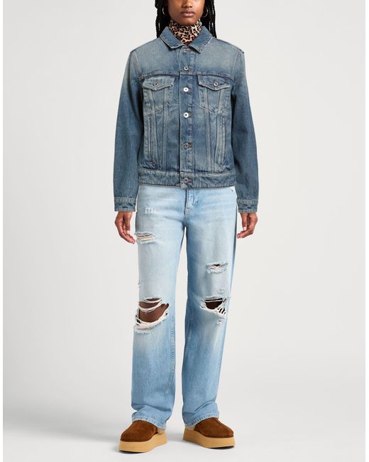 Off-White c/o Virgil Abloh Blue Denim Outerwear